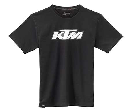 TEE SHIRT KTM SX LOGO NOIR