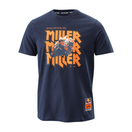 TEE SHIRT RED BULL KTM MOTO GP JACK MILLER 43