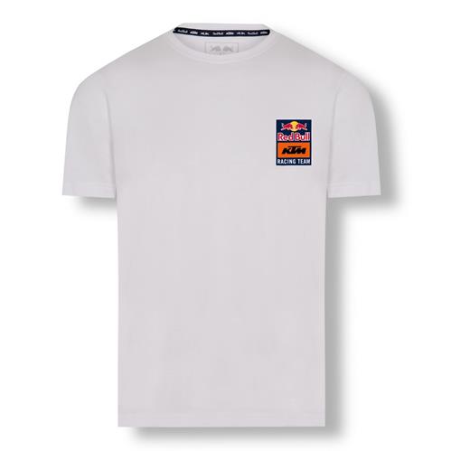 TEE SHIRT RED BULL KTM RACING TEAM BACKPRINT BLANC