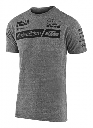 TEE SHIRT TEAM KTM TROY LEE DESIGNS GRIS 20