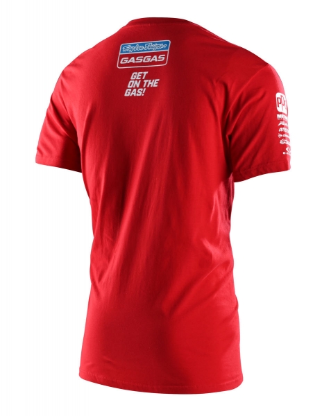 TLD TEAM TEE RED XL GASGAS