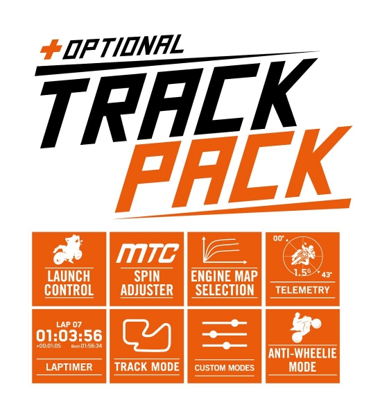 TRACK PACK KTM 990 DUKE R 26+