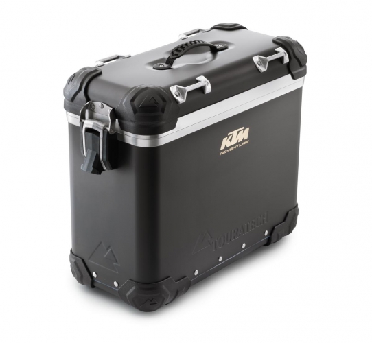 VALISE ALUMINIUM NOIR DROITE 31L TOURATECH KTM 1290 SUPER ADVENTURE 15-20/ 1050/1090/1190 ADVENTURE/R