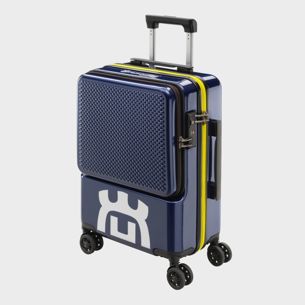 VALISE 38L OGIO HUSQVARNA MOTORCYCLES TROLLEY BLEU