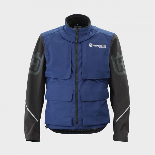 VESTE ENDURO HUSQVARNA MOTORCYCLES GOTLAND BLEU