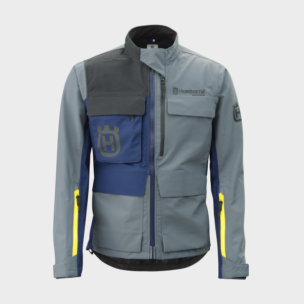 VESTE ENDURO WATERPROOF HUSQVARNA MOTORCYCLES GOTLAND WP GRIS