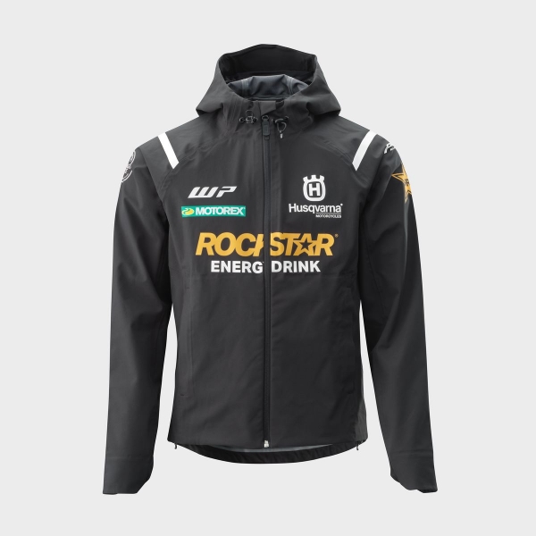 VESTE HUSQVARNA MOTORCYCLES ROCKSTAR REPLICA TEAM HARDSHELL NOIR