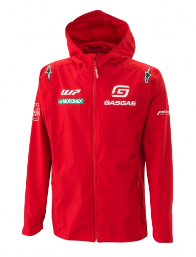 VESTE IMPERMEABLE GASGAS ALPINESTARS TEAM HARDSHELL ROUGE