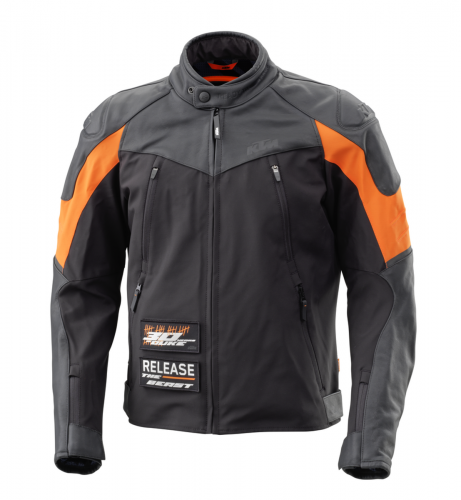 VESTE MOTO ROUTE CUIR KTM DUKE LEATHER