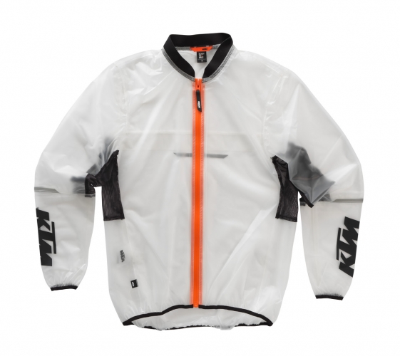 VESTE PLUIE KTM TRANSPARENTE