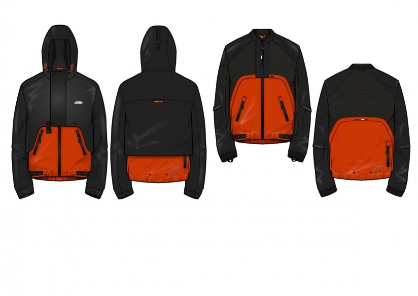 VESTE ROUTE ETANCHE KTM MOOTANT 26 