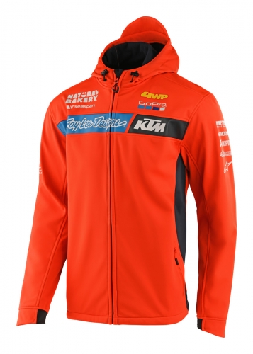 VESTE SOFTSHELL TEAM KTM TROY LEE DESIGNS ORANGE 20