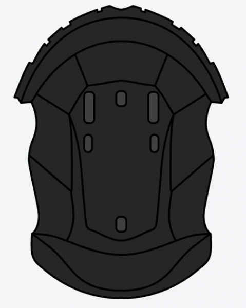 WRAAAP REMBOURRAGE DE LA COURONNE DU CASQUE