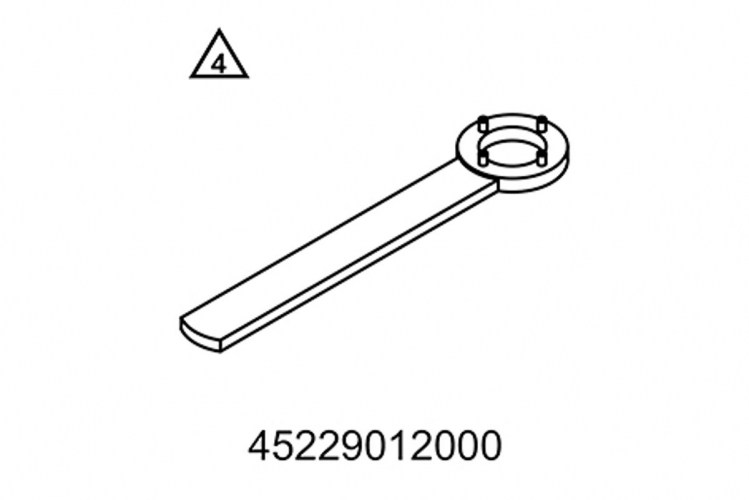 WRENCH FOR ROTOR KTM