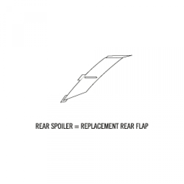 X-Spirit III REPLACEMENT REAR FLAP (SMALL)